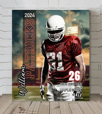 Customized Decorative Painting For Ballpark Scenes - Ornamental Paintings Personalized With Name,Team Name And Photo - A Gift For Sports Lovers,Ballplayers - Joliny