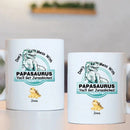 Customized Dinosaur Pattern Mug - Personalized Cartoon Dinosaur Mug with Pattern and Nickname - A Gift For Dinosaur Lovers,Family - Joliny