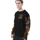 Customized Dragon Pattern Clothing - Personalized Name Oriental Dragon And Sword Full Width Printed Costume - A Gift Fmartial Arts Enthusiastor,Friend,Men - Joliny