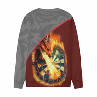 Customized Dragon Pattern T-shirt - Personalized Name Fire Breathing Dragon Clothes - A Gift For Dragon Enthusiasts,Friends,Family - Joliny