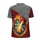 Customized Dragon Pattern T-shirt - Personalized Name Fire Breathing Dragon Clothes - A Gift For Dragon Enthusiasts,Friends,Family - Joliny