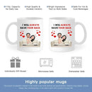 Customized Fun Couple Mug - Personalized Name and Cartoon Couple Image Quirky Fun Mug - A Gift For Girlfriend,Boyfriend,Husband,Wife - Joliny