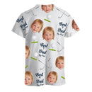 Customized Golf Themed Apparel - Personalized Nickname And Photo Golf Patterned Parent and Child Outfit - Cozy Gifts For Parents,Family,Teams - Joliny