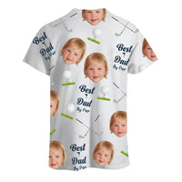 Customized Golf Themed Apparel - Personalized Nickname And Photo Golf Patterned Parent and Child Outfit - Cozy Gifts For Parents,Family,Teams - Joliny