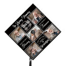 Customized Graduation Caps Carrying Love and Longing - Personalized Graduation Cap with Name,Title,Year and Photos - A Gift for Graduate,Friend,BFF,Grandchildren - Joliny