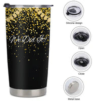Customized Graduation Gifts - Personalized Name,School Name Graduation Celebration Themed Thermoses - A Gift For Children,Grandchildren,Graduates - Joliny