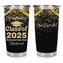 Customized Graduation Gifts - Personalized Name,School Name Graduation Celebration Themed Thermoses - A Gift For Children,Grandchildren,Graduates - Joliny