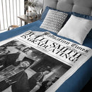 Customized Graduation Themed Blankets - Personalized Name,Photo and Date Graduation Season Blankets - A Graduation Gift For Kids,Students,Roommates - Joliny