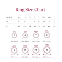 Customized Heart Shaped Ring with Diamonds - Personalized Name and Heart Birthstone Ring - A Gift For Mother,Wife - Joliny