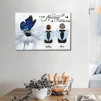 Customized Memorial Decorative Painting Gift - Personalized Character Image And Name Unframed Canvas Painting - Memorial Gifts For Loved Ones,Family,Friends,Yourself - Joliny
