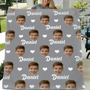Customized Men's Blankets, Personalized Blankets with Face Prints, Gifts for Loved Ones - Joliny