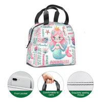 Customized Mermaid Backpacks with Names for Boys and Girls School Season Gifts - Joliny