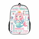 Customized Mermaid Backpacks with Names for Boys and Girls School Season Gifts - Joliny