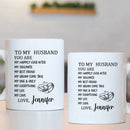 Customized Mugs to Express Love - Personalized Nickname and Name Love Letter Mug - A Gift For Girlfriend,Boyfriend,Wife,Husband - Joliny