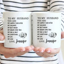 Customized Mugs to Express Love - Personalized Nickname and Name Love Letter Mug - A Gift For Girlfriend,Boyfriend,Wife,Husband - Joliny