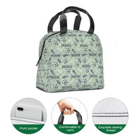 Customized Name Green Football Backpack School Season Kids Gift - Joliny