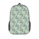 Customized Name Green Football Backpack School Season Kids Gift - Joliny