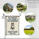 Customized Pet Pattern Flag - Personalized Decorative Garden Flags with Pet Breed Image and Name - A Gift For Dog Owners,Dog Lovers - Joliny