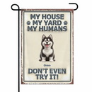 Customized Pet Pattern Flag - Personalized Decorative Garden Flags with Pet Breed Image and Name - A Gift For Dog Owners,Dog Lovers - Joliny