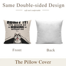 Customized Pet Pattern Pillowcase - Personalized Decorative Pillowcase with Pet Breed Image and Name - A Gift For Dog Owners,Dog Lovers - Joliny
