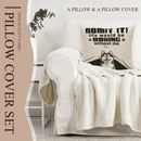 Customized Pet Pattern Pillowcase - Personalized Decorative Pillowcase with Pet Breed Image and Name - A Gift For Dog Owners,Dog Lovers - Joliny