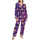 Customized Photo Funny Pajama - Personalized Photo and Family Name Neon Style Pajamas - Fun Gifts For Husband,Wife,Family - Joliny