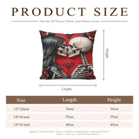 Customized Pillows Filled with Love - Personalized Name Till Death Do Us Part Eternal Love Pillowcase - A Gift For Boyfriend,Girlfriend,Husband,Wife - Joliny