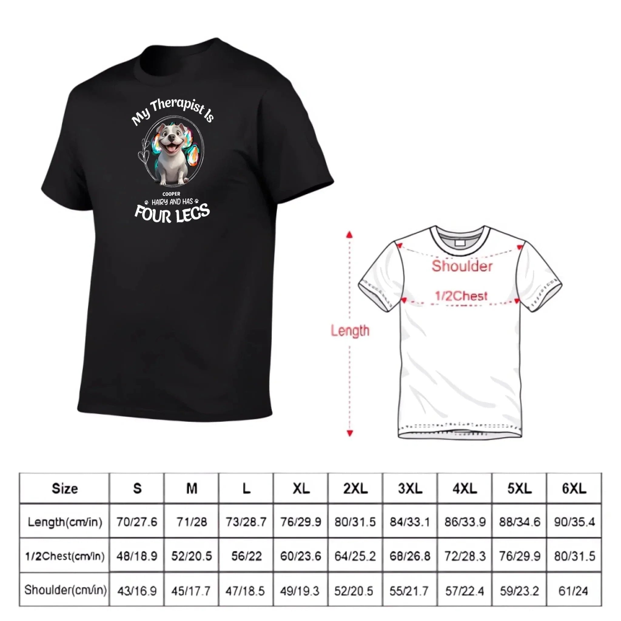 Customized Puppy Themed T-shirt - Personalized Puppy Pattern and Name Pet Memorial Clothes - A Gift For Dog Lovers,Dog Owners - Joliny