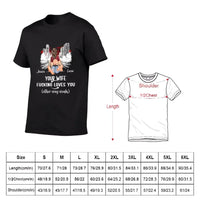 Customized Safe Driving Reminder T-shirt - Personalized Name and Character Safe Driving Themed Couple's Clothes - A Gift For Husband,Boyfriend - Joliny