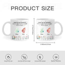 Customized Sisters Theme Mug - Personalized Birthday Butterfly and Name 3D Inflatable Garden Pattern Mug - Gift for Sisters, BFF, Friends - Joliny