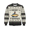 Customized Theme Ugly Sweater - Personalized Photo of Fishing, Golf, Hunting, Barbecue Themed Classic Color Ugly Sweater - A Gift For Friend,Family,Huntsman,Angler,Golfer,Barbecuer - Joliny