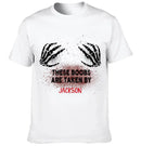 Customized Trend T-shirt - Personalized Name Handprint Pattern Costume - Gifts for Friends,Family,Roommates - Joliny
