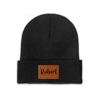 Customized warm Beanie hats - Personalized name, wool hat in multiple color choices - A Warm Gift For Family,Friend,Child - Joliny