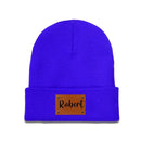 Customized warm Beanie hats - Personalized name, wool hat in multiple color choices - A Warm Gift For Family,Friend,Child - Joliny