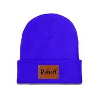Customized warm Beanie hats - Personalized name, wool hat in multiple color choices - A Warm Gift For Family,Friend,Child - Joliny