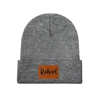 Customized warm Beanie hats - Personalized name, wool hat in multiple color choices - A Warm Gift For Family,Friend,Child - Joliny