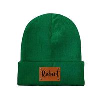 Customized warm Beanie hats - Personalized name, wool hat in multiple color choices - A Warm Gift For Family,Friend,Child - Joliny