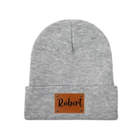 Customized warm Beanie hats - Personalized name, wool hat in multiple color choices - A Warm Gift For Family,Friend,Child - Joliny