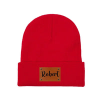 Customized warm Beanie hats - Personalized name, wool hat in multiple color choices - A Warm Gift For Family,Friend,Child - Joliny