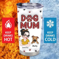 Cute Dog Mom - Personalized Custom 3D Inflatable Thermal Mug - Pet Lover Gifts - Joliny