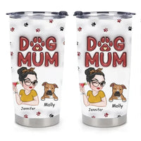 Cute Dog Mom - Personalized Custom 3D Inflatable Thermal Mug - Pet Lover Gifts - Joliny