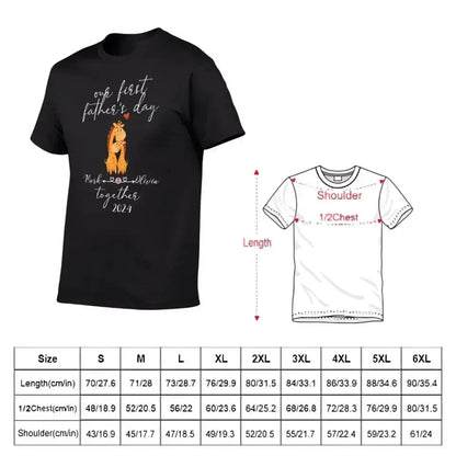 Dad And Me Matching Shirts - Our First Father's Day Custom Name Gift - Joliny