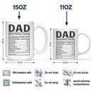 Dad Mugs – Custom Mugs For The Best Dad in The World - Joliny