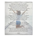 Dancing Back Blanket - I hope you dance - Joliny