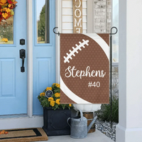 Decorative Flags - Personalized Football Flag - Gift For The Athletes,Fans - Joliny