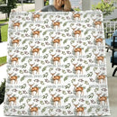 Deer Blanket for Boys, Customized Name Baby Boy Blanket, Gift for Baby - Joliny