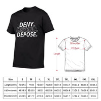 Deny,Depose,Defend Themed Clothing - Bold Gifts For Friend,Family,Colleagues - Joliny