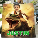 Dinosaur Series Name Photo Customized School Bag - A Gift For Your Child For The School Season! - Joliny