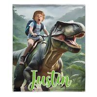 Dinosaur Series Name Photo Customized School Bag - A Gift For Your Child For The School Season! - Joliny