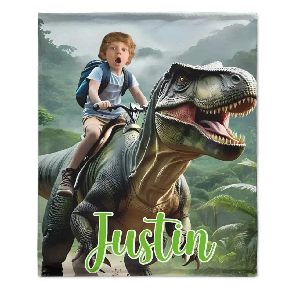 Dinosaur Series Name Photo Customized School Bag - A Gift For Your Child For The School Season! - Joliny